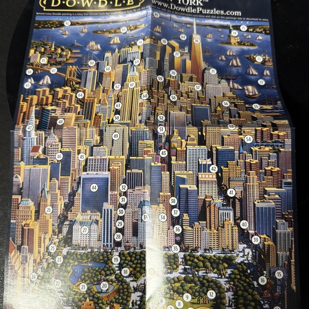 Dowdle Folk Art Puzzle ~ 